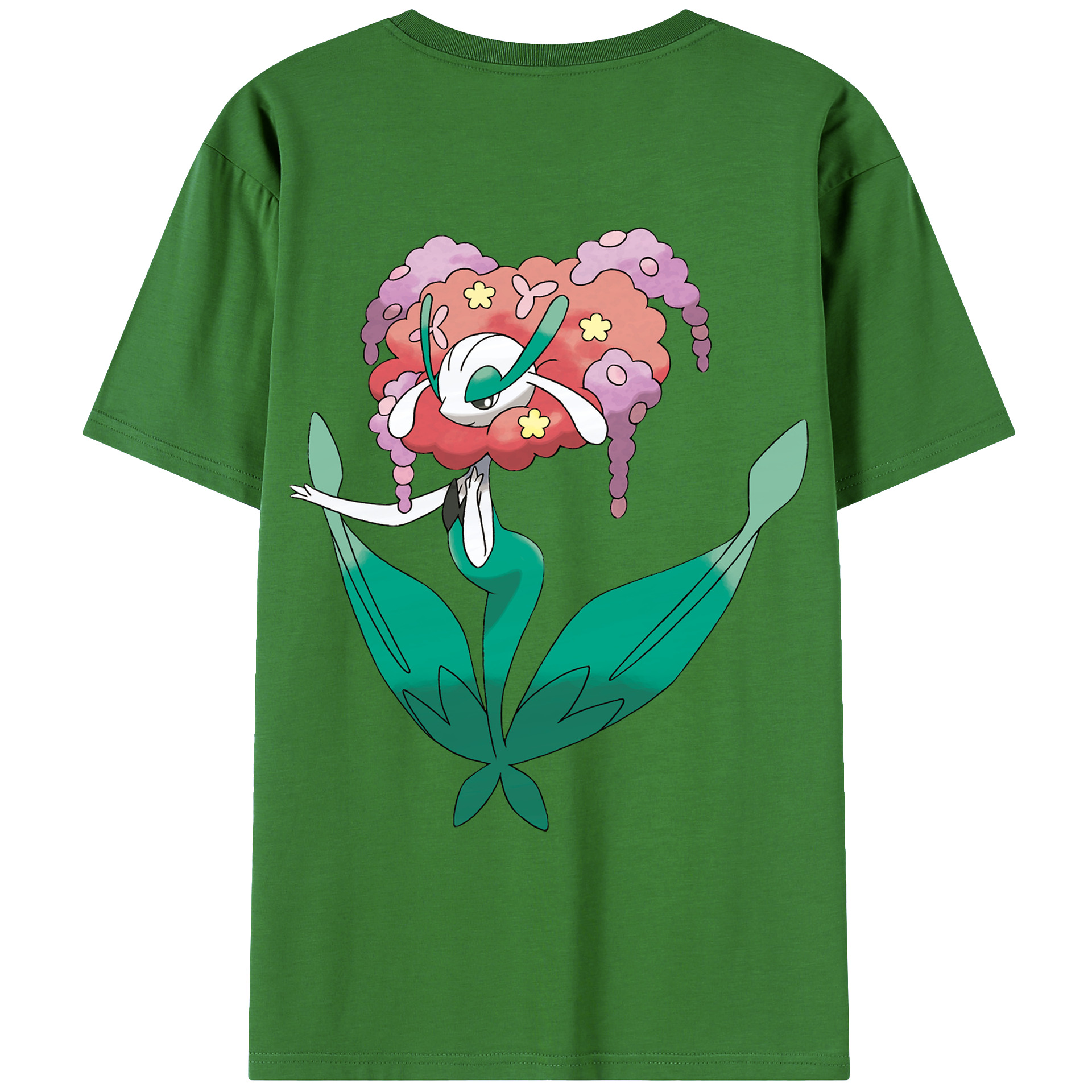 （画像用） ポケットモンスター Pokémon レディース半袖Tシャツ(バックプリント)